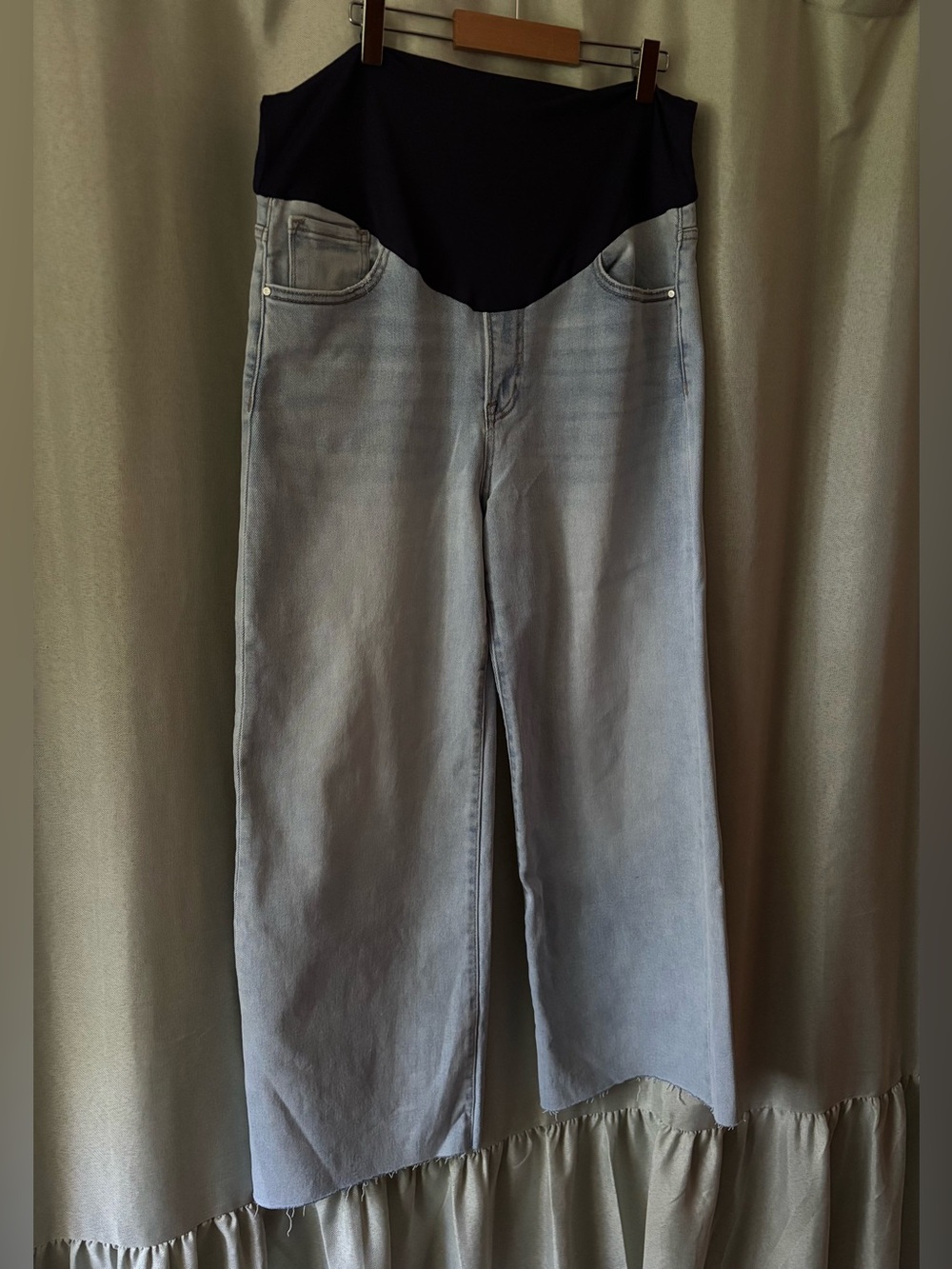 Pinkblush Wide Leg Maternity Jeans